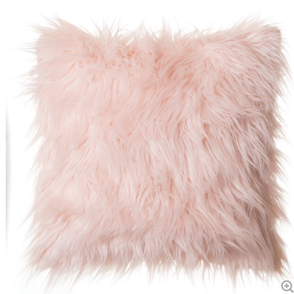 Deluxe Home Decorative plush Mongolian pillowcover